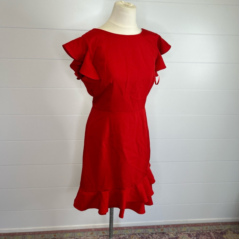Ruffle Detailed Boutique Dress